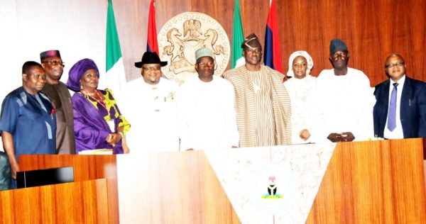 PIC 3 NEW MINISTERS SWORN IN, IN ABUJA