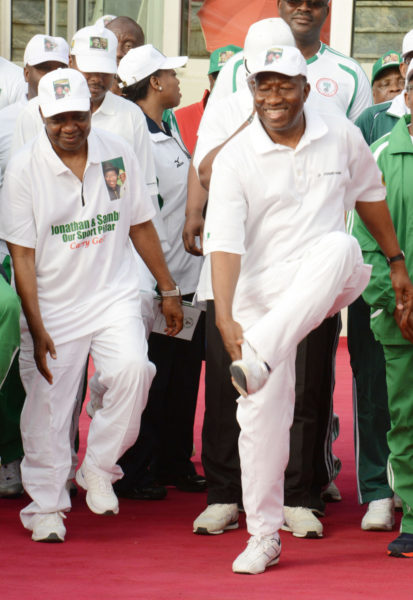 PIC.6. SOLIDARITY RALLY IN SUPPORT OF PRESIDENT JONATHAN AND THE VICE PRESIDENT IN ABUJA
