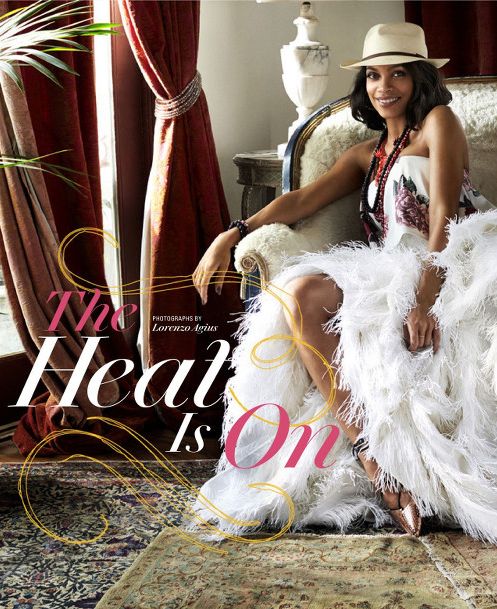 Rosario Dawson for the Oprah Magazine - Bellanaija - March 2015