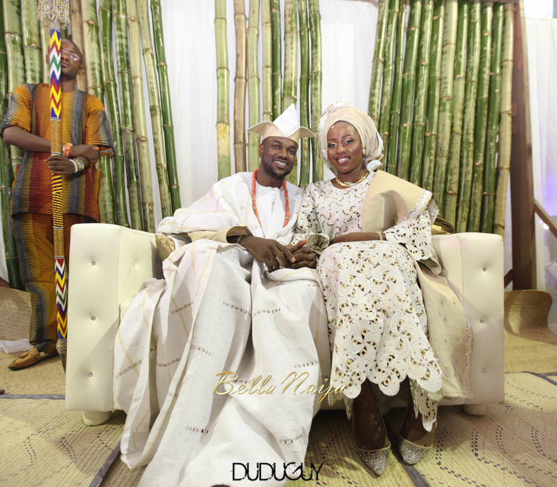 Tola Sunmonu & Dele Balogun Traditional Yoruba Engagement in Lagos, Nigeria | DuduGuy Photography | BellaNaija 028