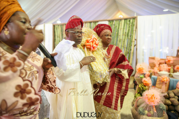 Tola Sunmonu & Dele Balogun Traditional Yoruba Engagement in Lagos, Nigeria | DuduGuy Photography | BellaNaija 054