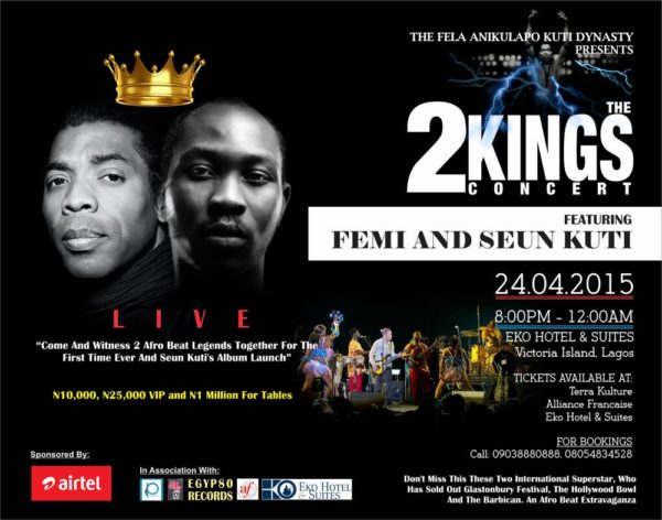 2 Kings Live Concert - BellaNaija - April 2015