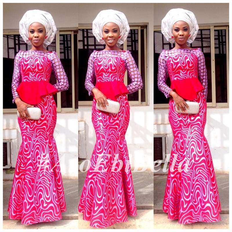 @kehney, dress by her, makeup & gele by @feferityfaces