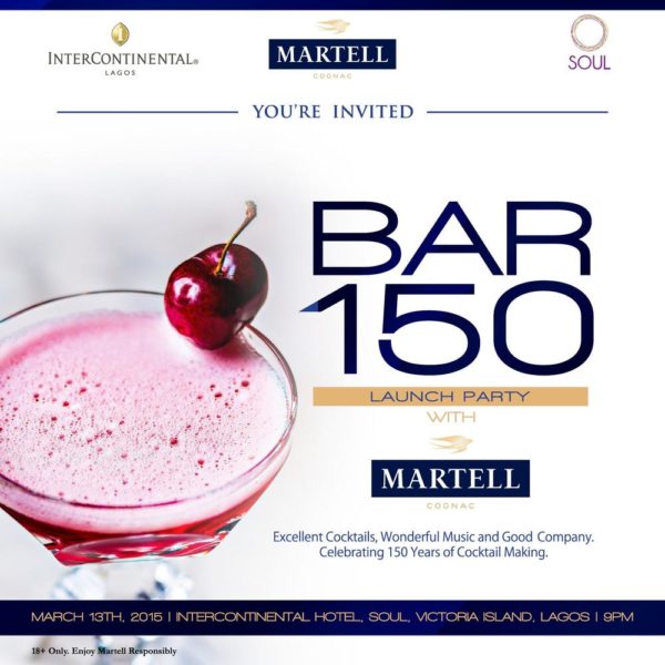 Bar 150 Invite - BellaNaija - April 2015001