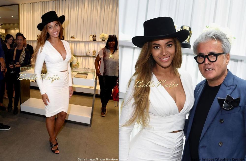 Beyonce at Giuseppe Zanotti Beverly Hills Store Opening - Bellanaija - April2015009