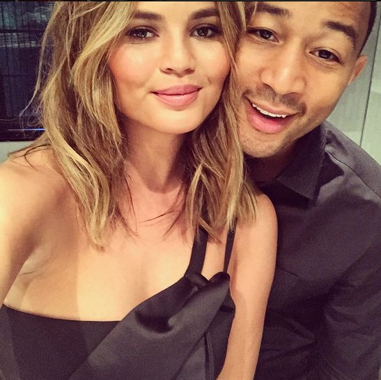 Chrissy Teigen and John Legend - BellaNaija - April2015