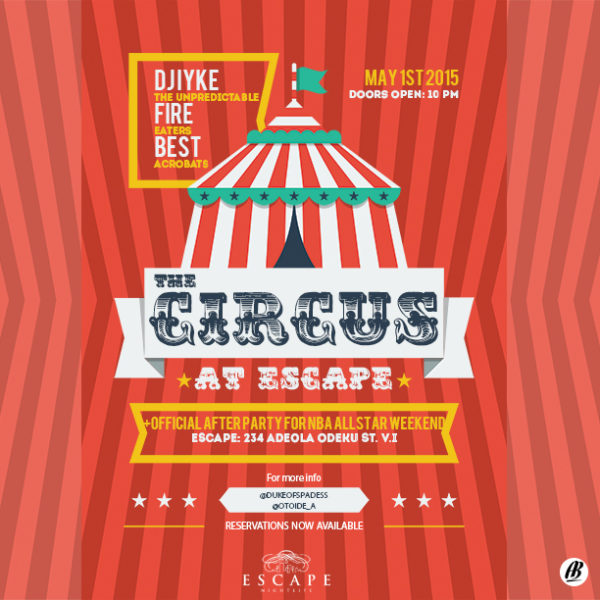 Circus at Escape - BellaNaija - April 2015001