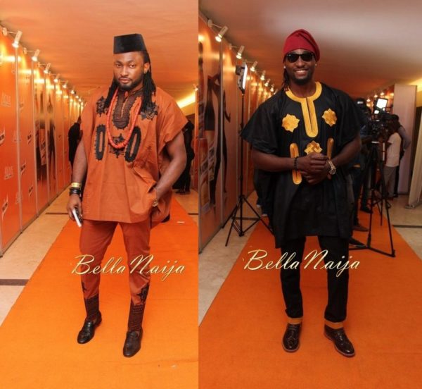 Gbenro Ajibade & Uti Nwachukwu at AY Live Happiness Edition 2015 comp