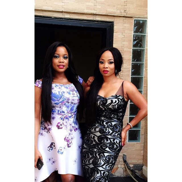 Arese Ugwu & Toke Makinwa Arese Ugwu & Toke Makinwa