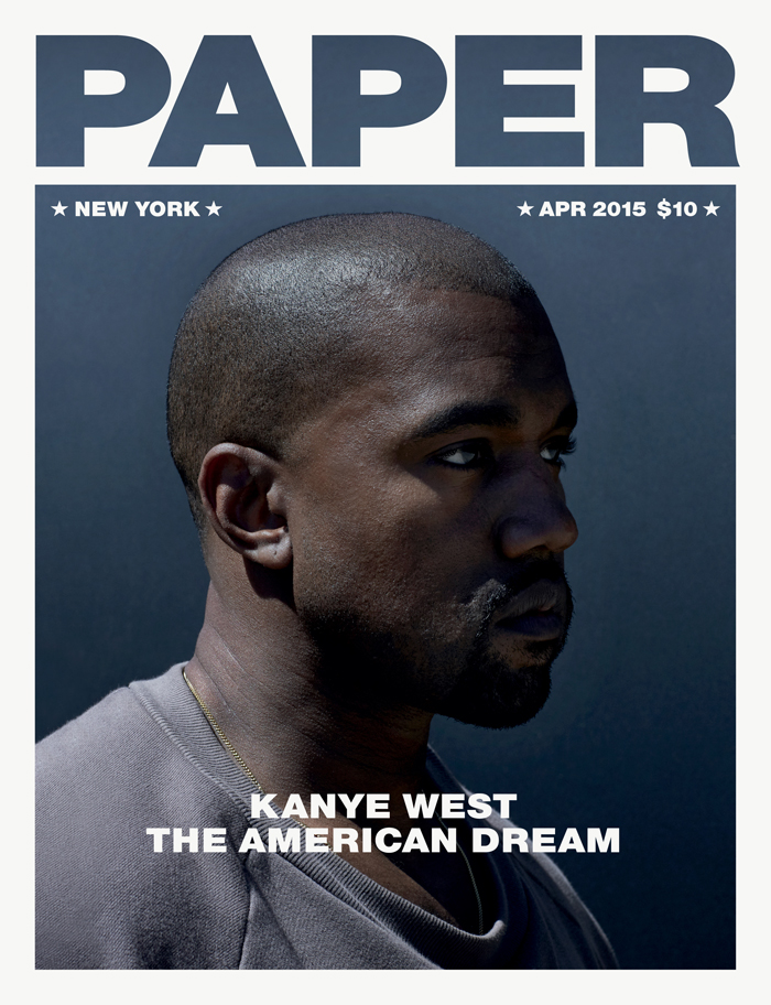 Kanye West for Paper Magazine - Bellanaija - April2015