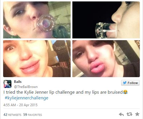 KylieJennerChallenge - BellaNaija - April2015001