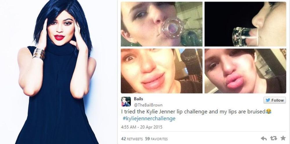 KylieJennerChallenge - BellaNaija - April2015004