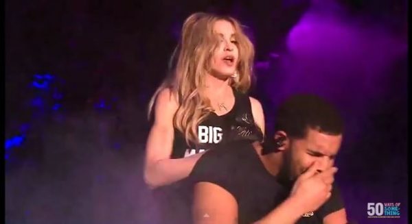 Madonna Drake Coachella Kiss 3