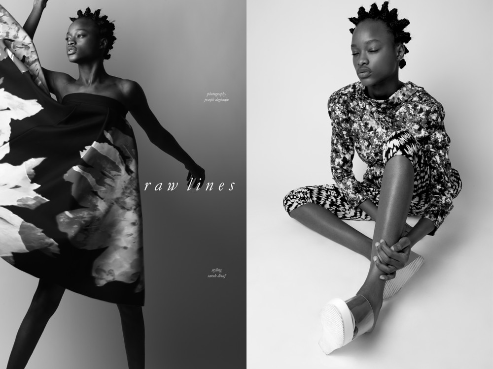 Nigerian Model Mayowa Nicholas Rocks Bantu Knots in Monochrome for ...