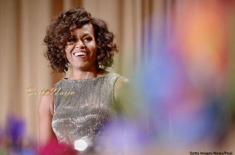 Michelle Obama Beauty Focus White House Correspondents Dinner - Bellanaija - April2015003