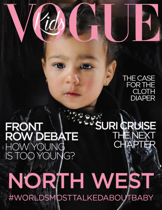 North West for Vogue Kids - BellaNaija - April 2015