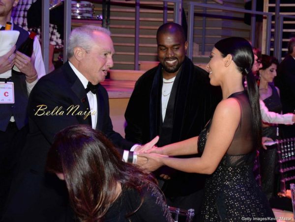 Lorne Michaels, Kanye West & Kim Kardashian