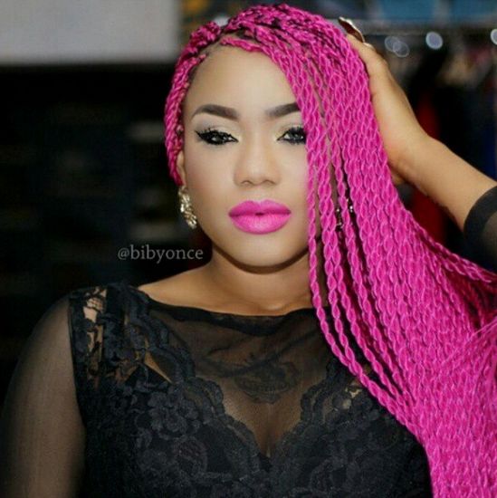 Toyin Lawani Coloured Braids - BellaNaija - April2015006