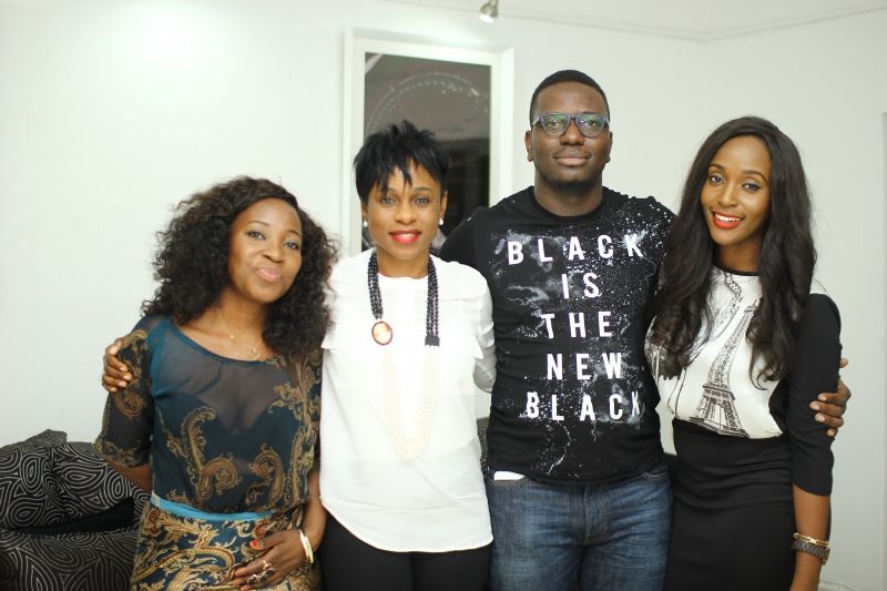 L-R: Aderonke Akinyele, Bolanle Austen-Peters, Tunji Lana & Jennifer Ukoh