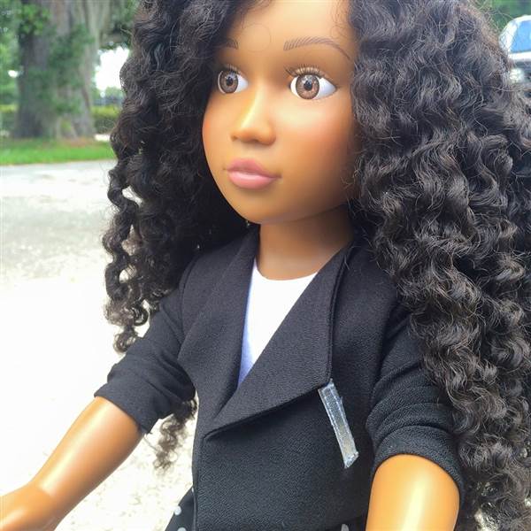 Angelica Sweeting Natural Hair Doll - Bellanaija - May 2015