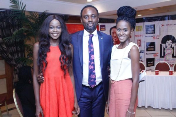 Tolulope Balogun, Dare2Dream Winner; Remi Sanusi, Head of Youth Segment FCMB; Onyeka Nwobu, Dare2Dream Finalist