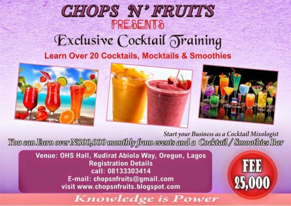 Exclusive Cocktail training _ BN Bargains