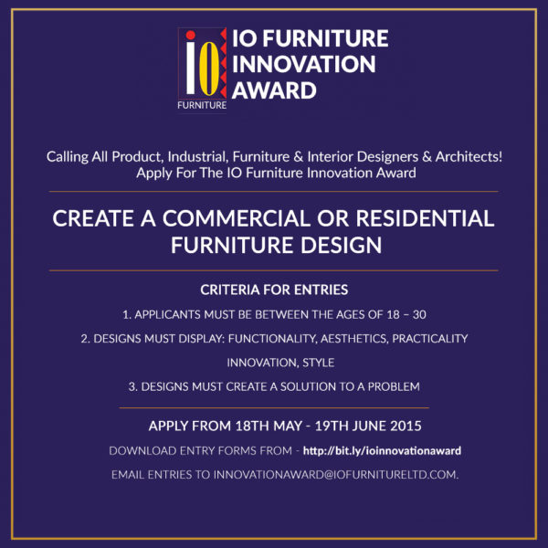IO Furniture Innovation Award - BellaNaija - May2015001