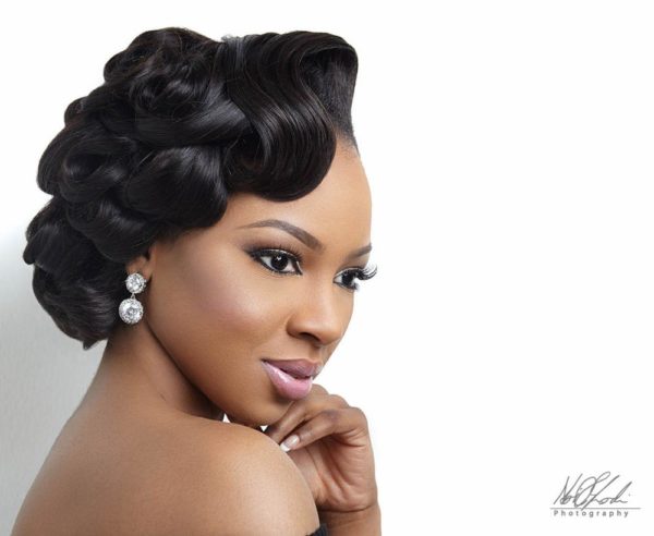 Imelda of Beauty Boudoir - Black Bride Makeup - BellaNaija Weddings 4