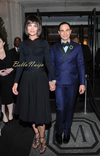 Katie Holmes & Zac Posen