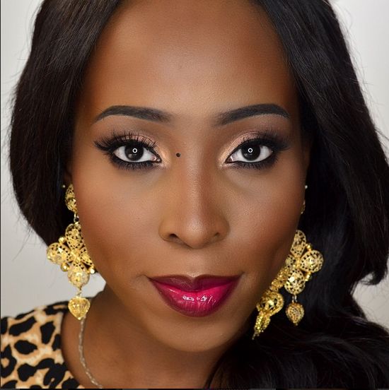 MiszPozhMUA Makeup Tutorial - BellaNaija - May 2015