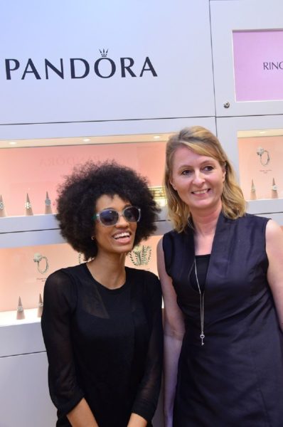 Dija & Charlotte Obidairo (Managing Director, Pandora West Africa)