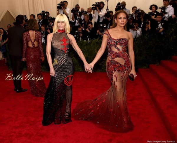 Donatella Versace & Jennifer Lopez