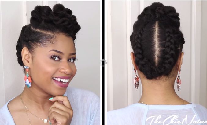 The Chic Natural 10 Minute UpDo - BellaNaija - May 2015