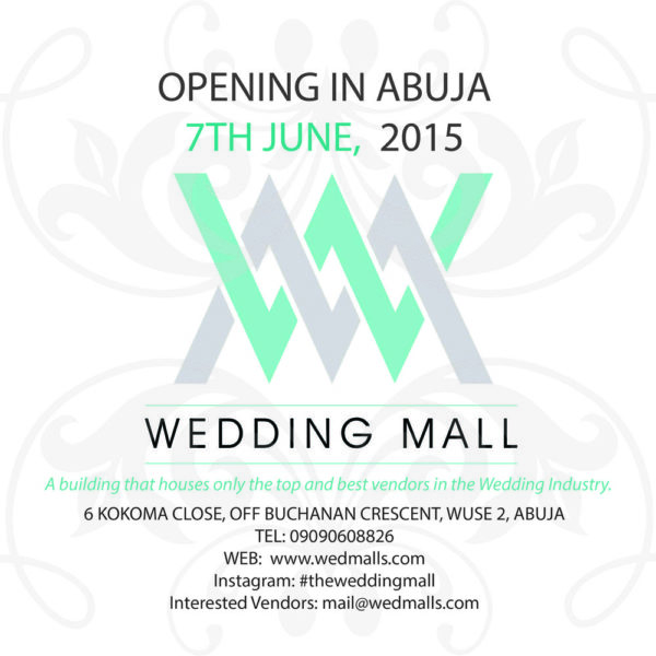 WEDDING MALL POSTER BELLANAIJA