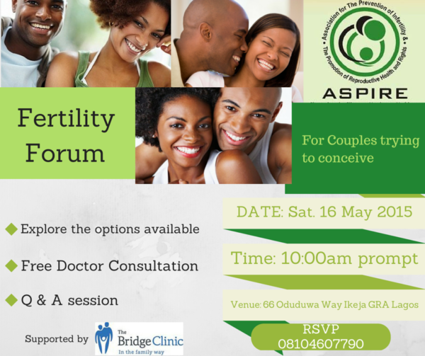 ASPIRE Fertilty Forum - BellaNaija - May2015001