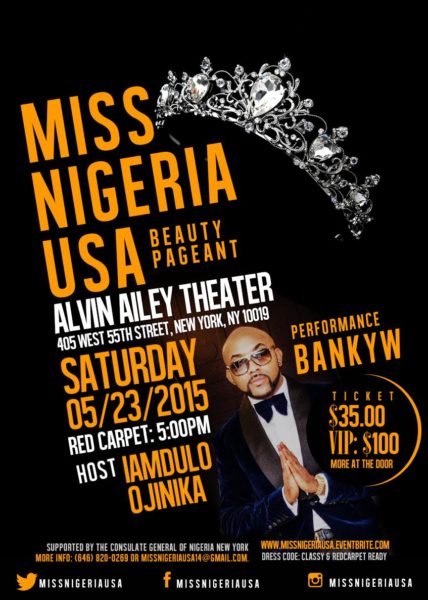 miss nigeria banky flyer