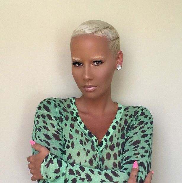 Amber Rose Bleached Eyebrows - BellaNaija - June2015