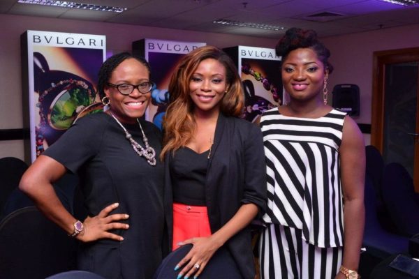 [L-R] Funke Bucknor, Dolapo Oni & Olori Supergal