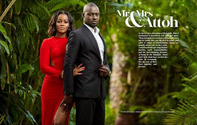 Chris Attoh & Damilola Adegbite for Blanck Digital Magazine - BellaNaija - June 2015