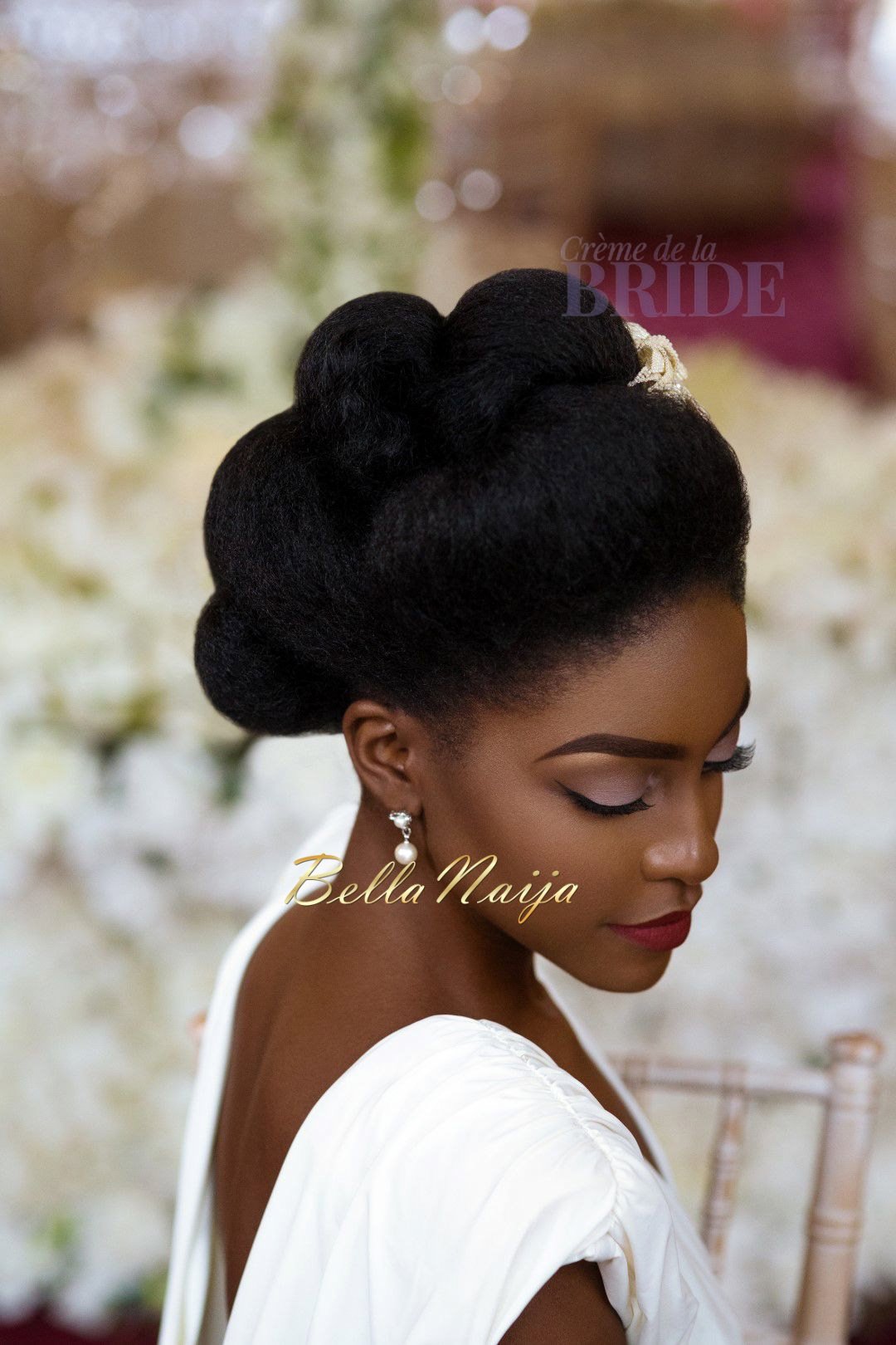 Dionne Smith Natural Hair Bride Inspiration  - Bellanaija - June2015004