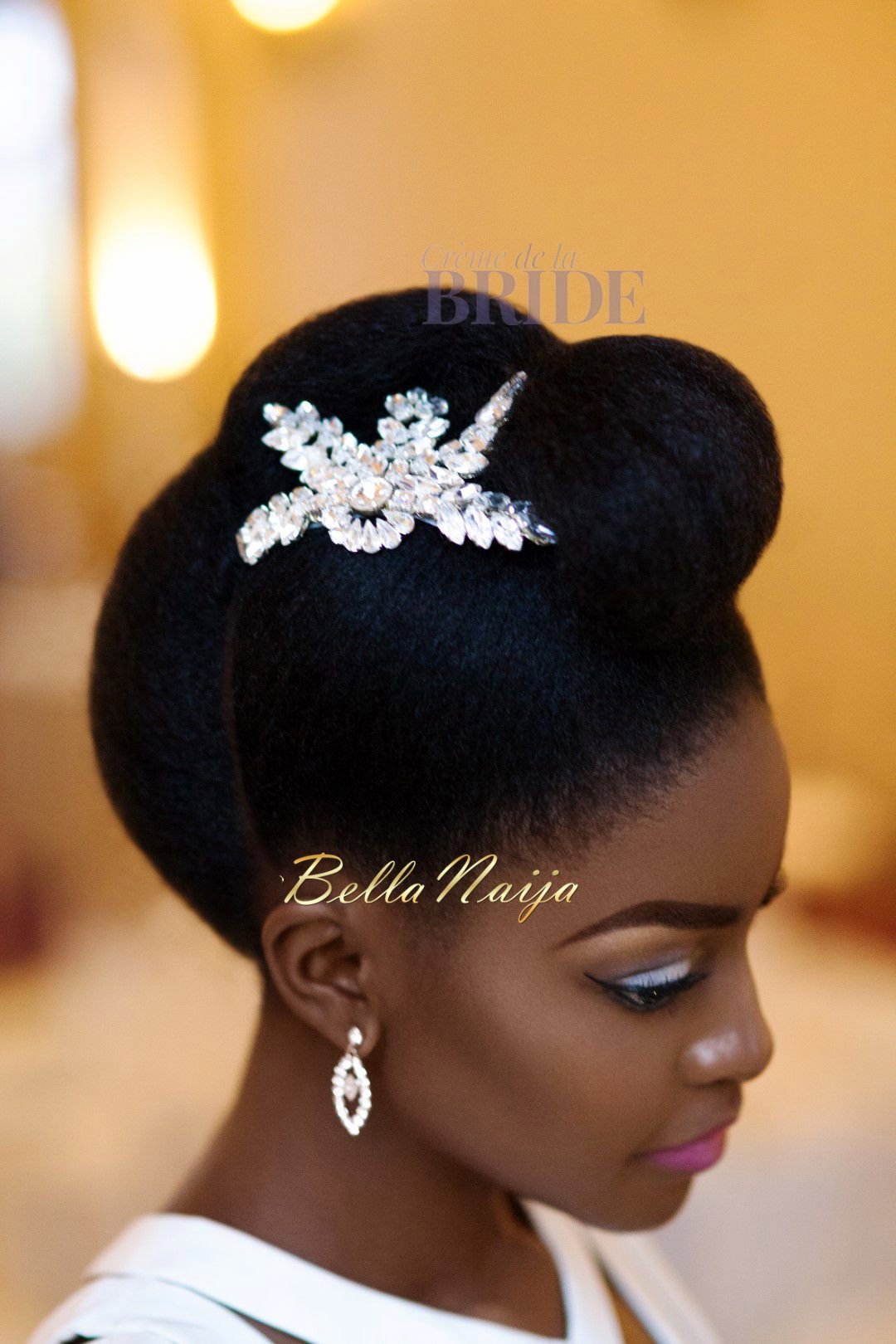 Dionne Smith Natural Hair Bride Inspiration  - Bellanaija - June2015009