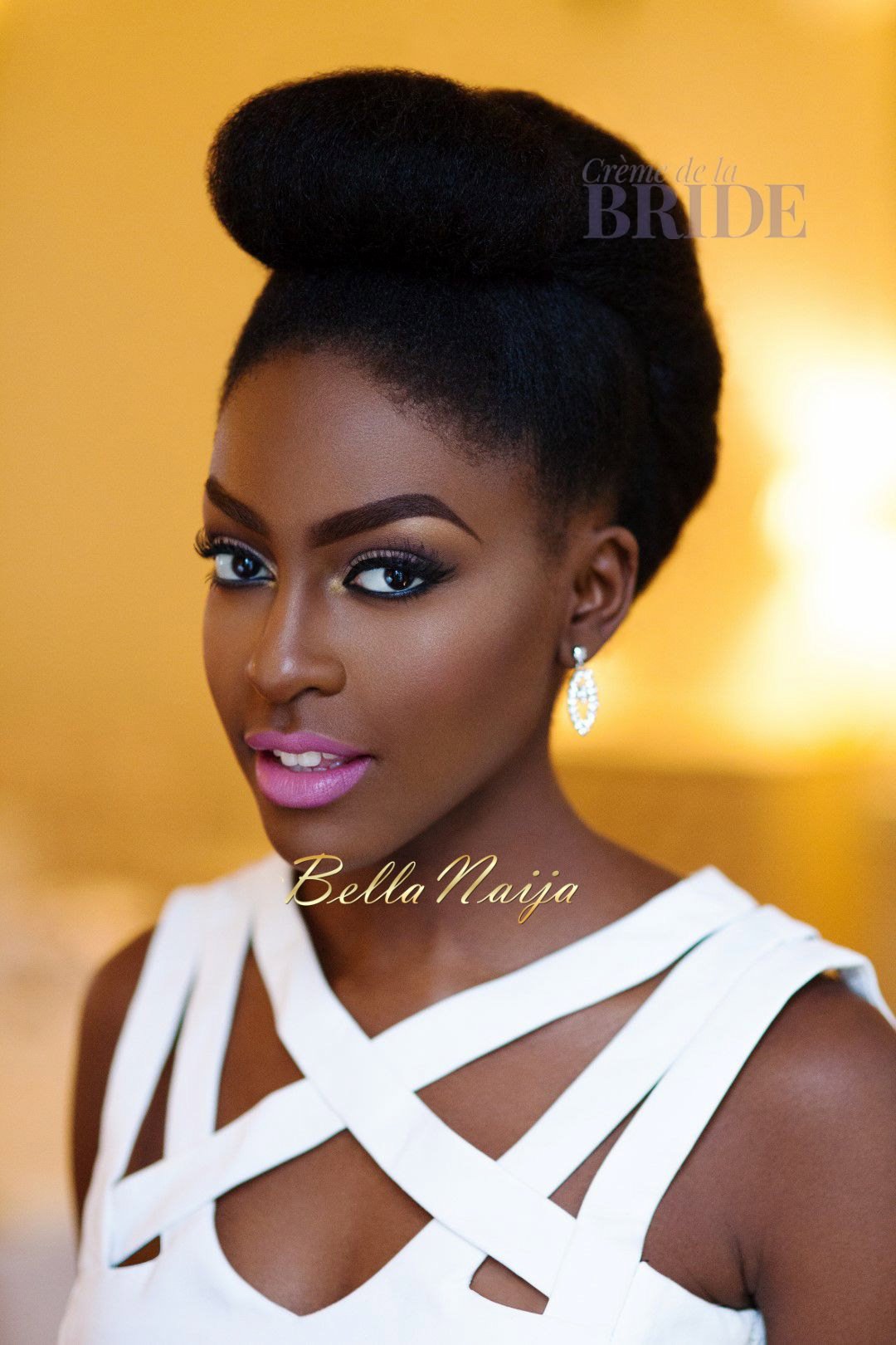 Dionne Smith Natural Hair Bride Inspiration  - Bellanaija - June2015010