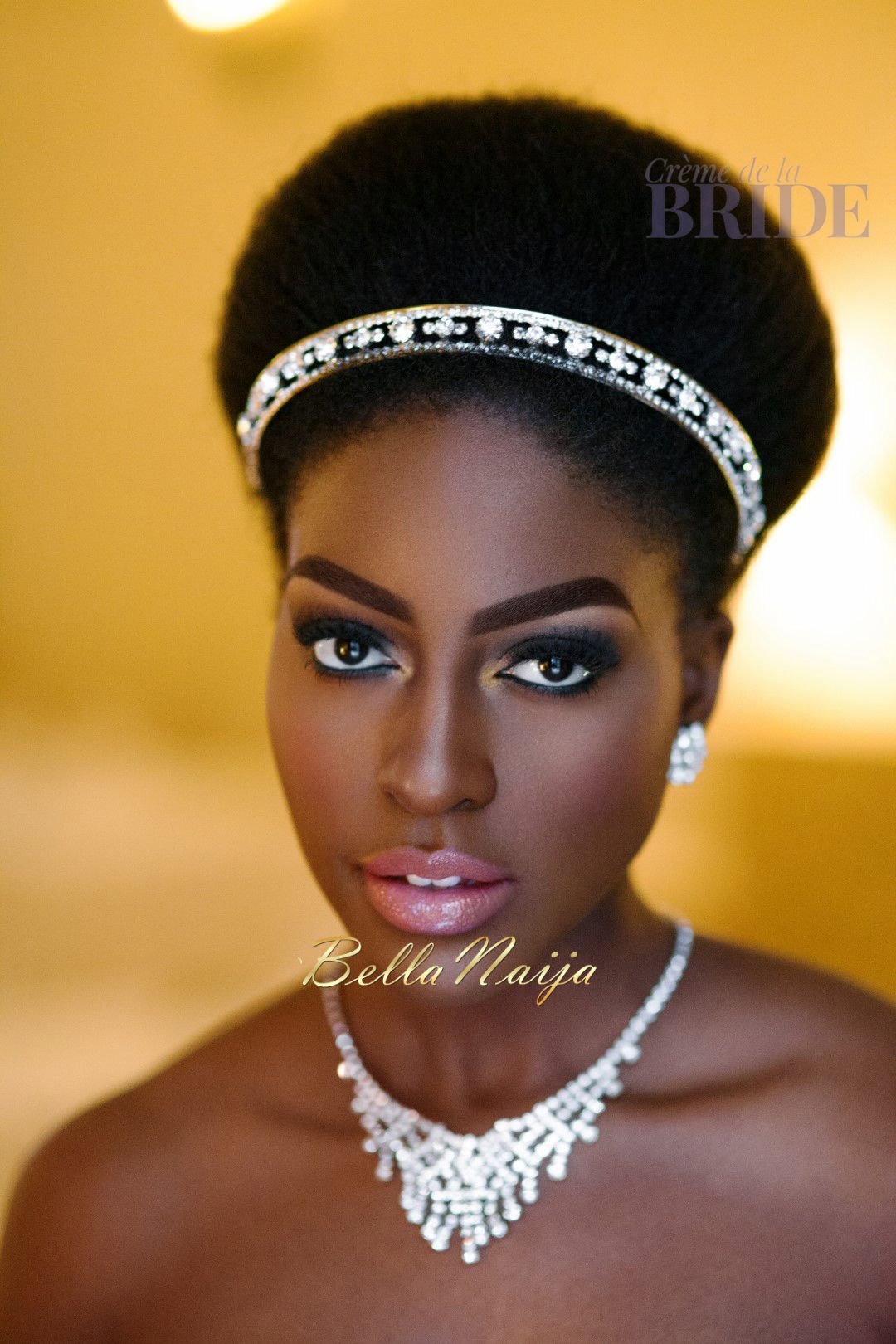 Dionne Smith Natural Hair Bride Inspiration  - Bellanaija - June2015011