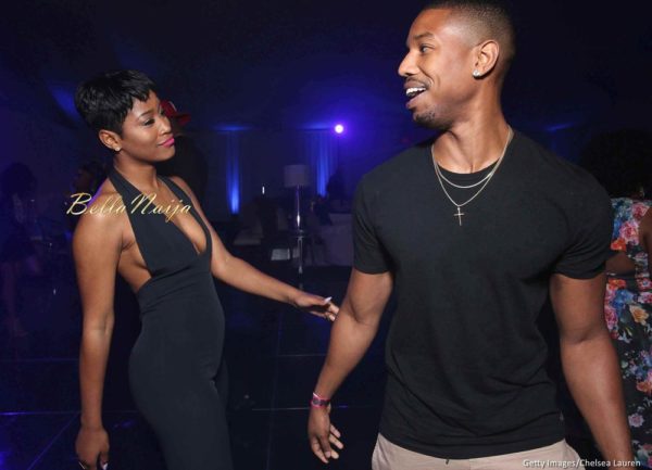  Keke Palmer and Michael B. Jordan