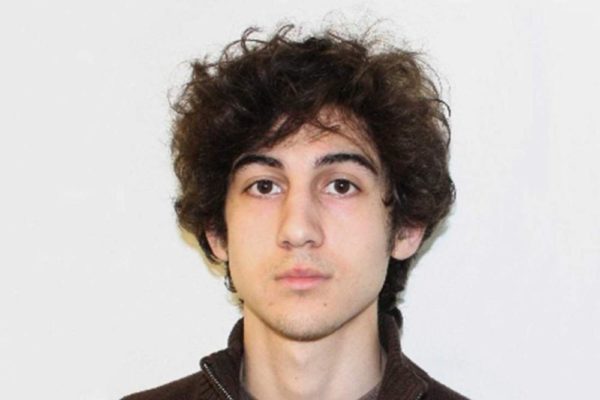 UNKNOWN - APRIL 19: In this image released by the Federal Bureau of Investigation (FBI) on April 19, 2013, Dzhokhar Tsarnaev, 19-years-old, a suspect in the Boston Marathon bombing is seen. After a car chase and shoot out with police one suspect in the Boston Marathon bombing, Tamerlan Tsarnaev, 26, was shot and killed by police early morning April 19, and a manhunt is underway for his brother and second suspect, 19-year-old suspect Dzhokhar A. Tsarnaev. The two are suspects in the bombings at the Boston Marathon on April 15, that killed three people and wounded at least 170. (Photo provided by FBI via Getty Images)