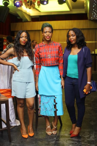 Ezinne Chinkata with Sylivia and Olivia Enekwe