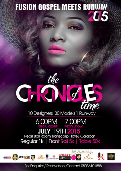 FUSION GOSPEL MEETS RUNWAY 2015 CHRONICLES OF TIME