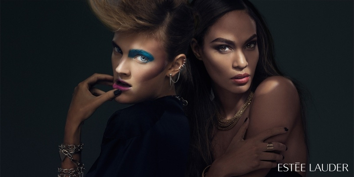 Joan Smalls and Constance Jablonski for Esteé Lauder - BellaNaija - June2015001