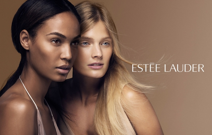 Joan Smalls and Constance Jablonski for Esteé Lauder - BellaNaija - June2015002