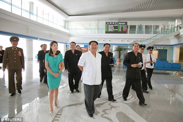 Kim Jung Un and Wife
